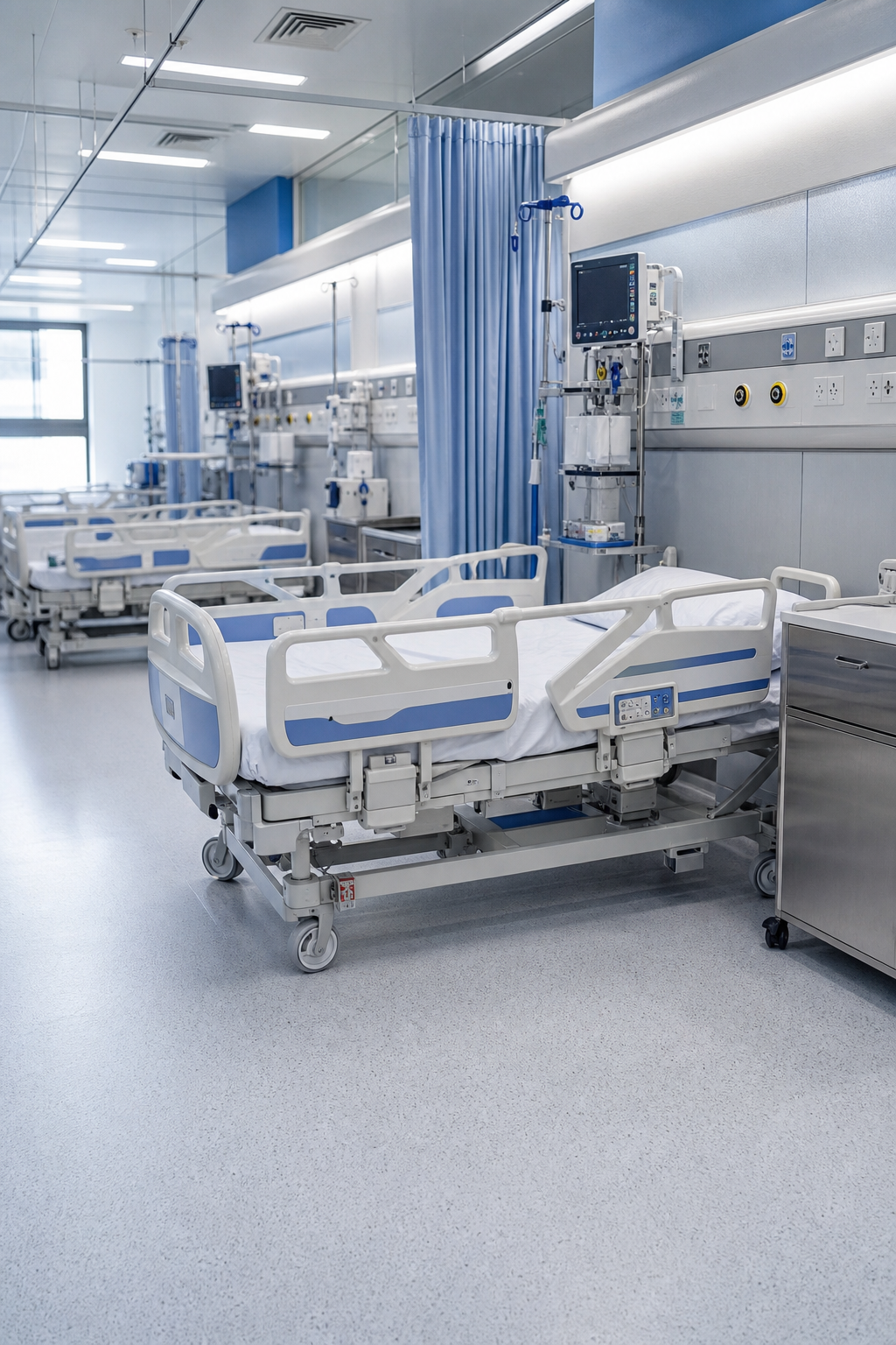 HueFit Meditech premium hospital furniture manufacturer in Ahmedabad India