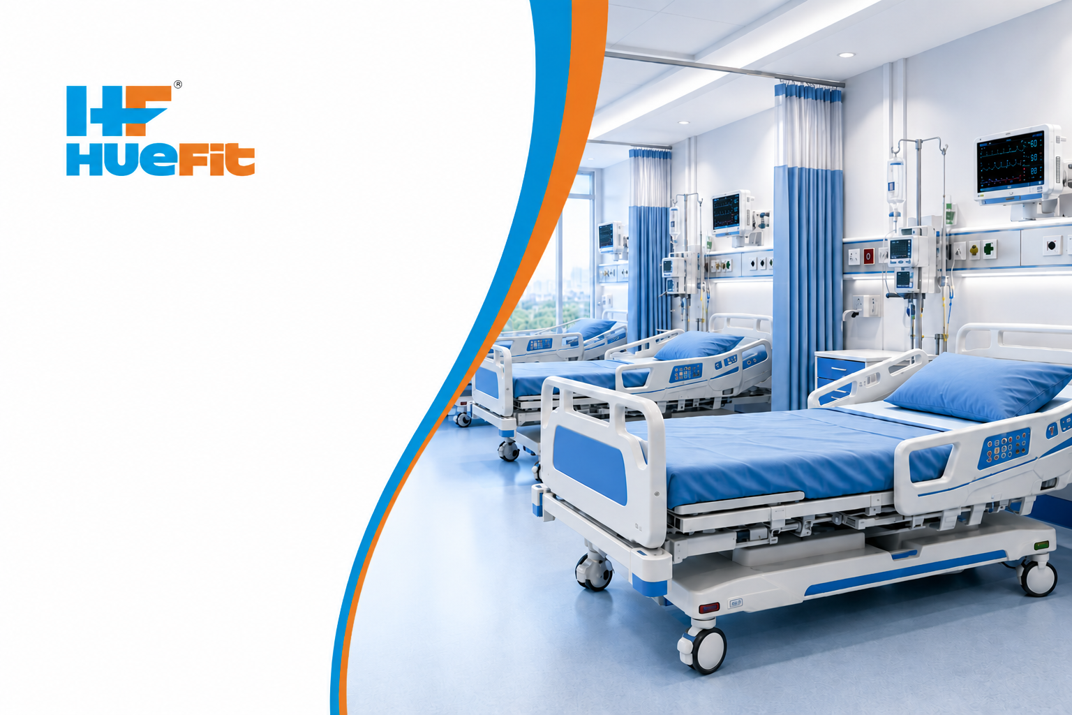 HueFit Meditech ICU hospital beds and hospital furniture manufacturer India